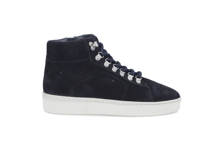 Ankelsneakers i semsket skinn STOCKHOLM DESIGN GROUP