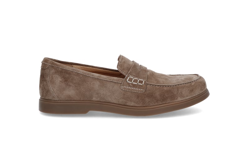Loafer i semsket skinn STOCKHOLM DESIGN GROUP
