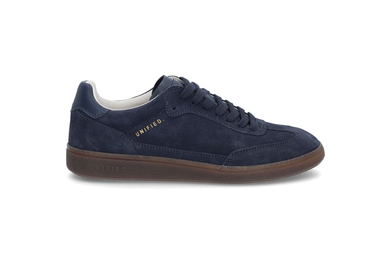 Retro sneaker i semsket skinn UNIFIED Retro sneaker i semsket skinn UNIFIED