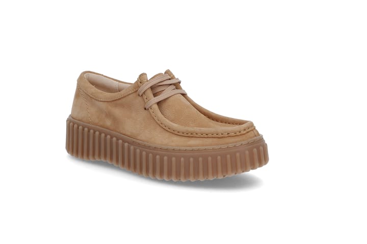 CLARKS 3226 Light Tan Nubuc CLARKS