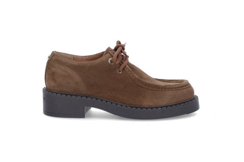 Semsket moc-toe snøresko STOCKHOLM DESIGN GROUP Semsket moc-toe snøresko STOCKHOLM DESIGN GROUP