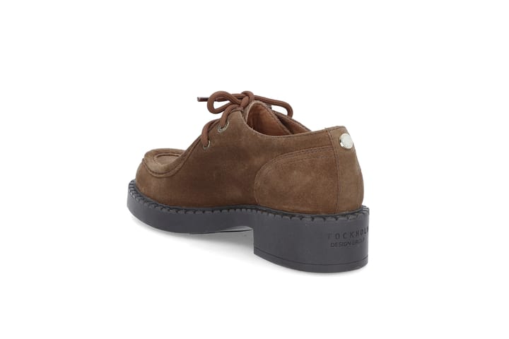 Semsket moc-toe snøresko STOCKHOLM DESIGN GROUP Semsket moc-toe snøresko STOCKHOLM DESIGN GROUP