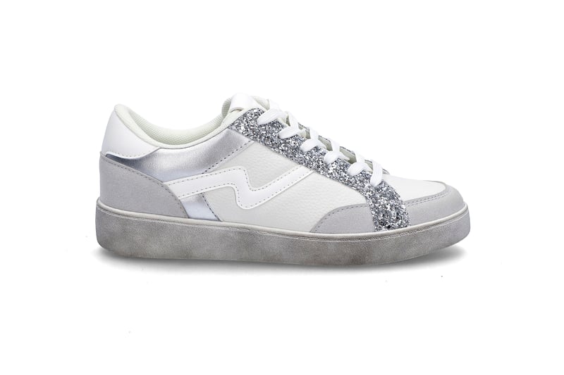 Sporty sneaker med glitter BLACK Sporty sneaker med glitter BLACK