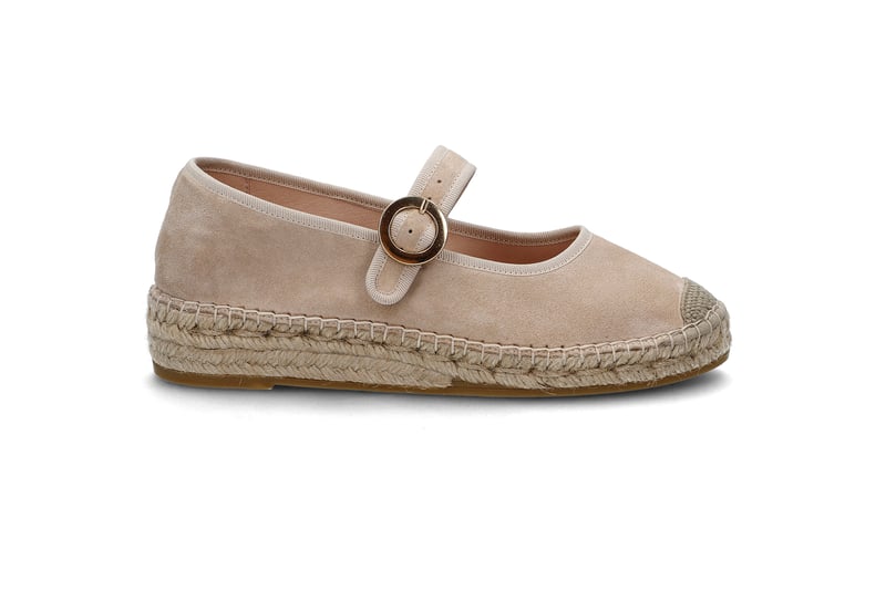 Espadrill i semsket skinn STOCKHOLM DESIGN GROUP Espadrill i semsket skinn STOCKHOLM DESIGN GROUP