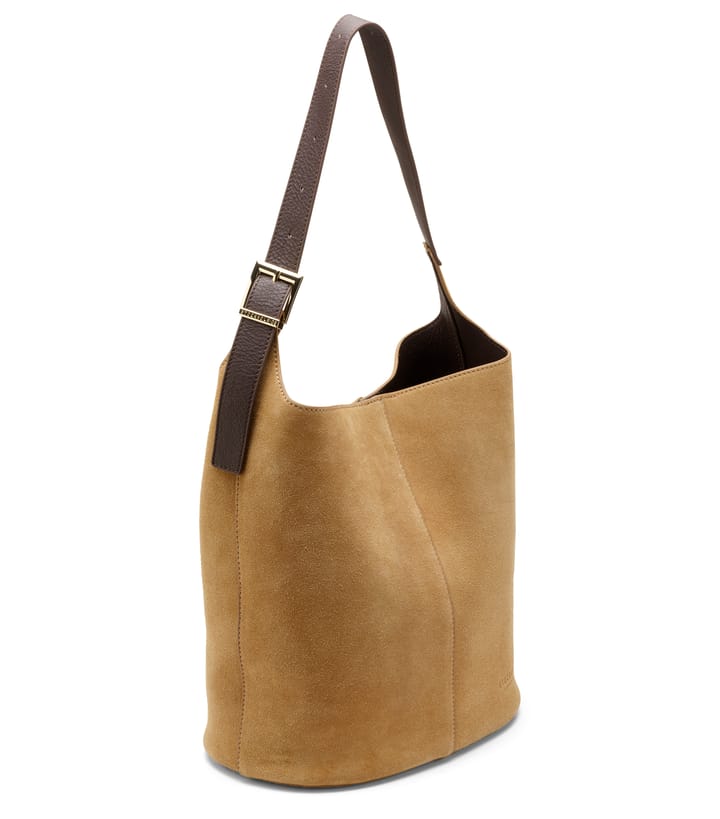Shopper veske i semsket skinn STOCKHOLM DESIGN GROUP