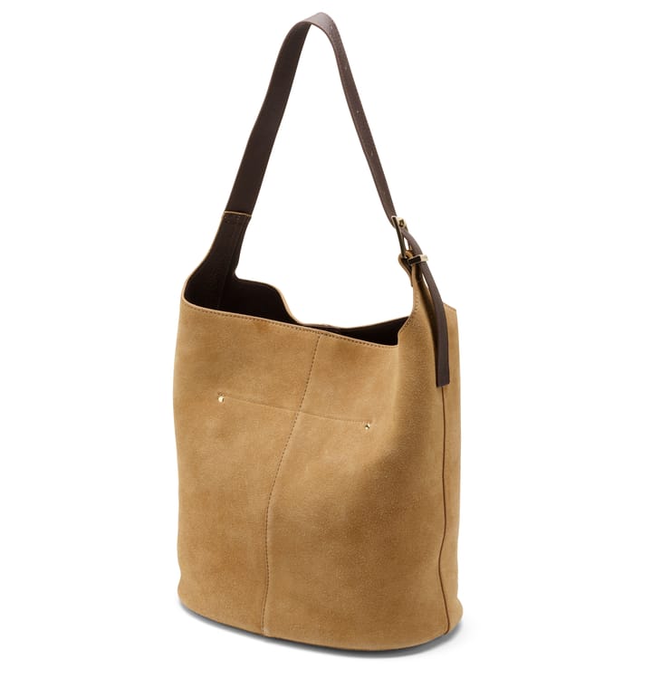 Shopper veske i semsket skinn STOCKHOLM DESIGN GROUP