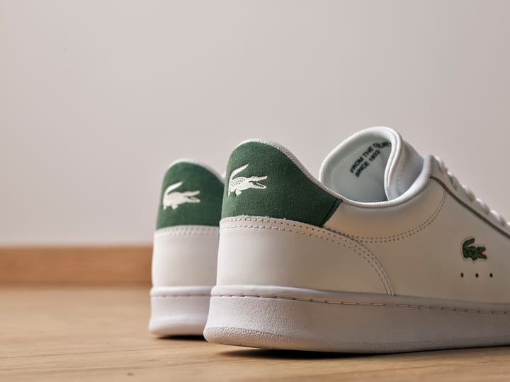 LACOSTE 7080 Wht/Dk Grn LACOSTE