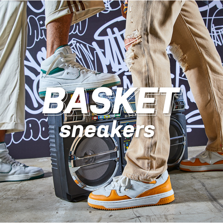 basket sneakers på fot